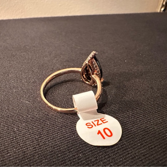 🤩 Love’s Journey Black Onyx Ring (Size 10) - Picture 5 of 7